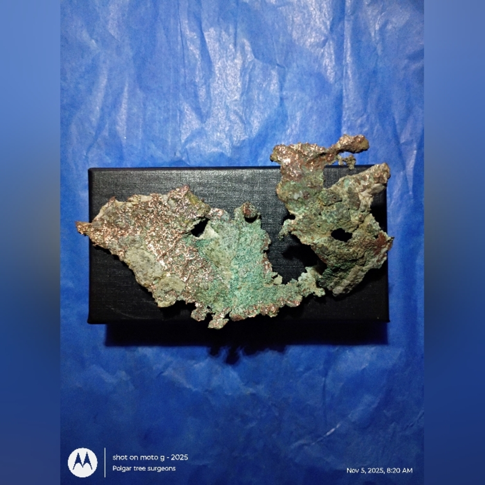 Upper Peninsula Michigan Native Copper Specimen Including Quartz - Picture 16 of 16